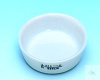 Incinerating dishes porcelain, 10 ml, 33D/3, glazed, 42 mm Ø, H: 11 mm