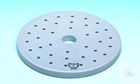 Desiccator plate, porcelain, 119C/140, 140 mm Ø, 8 mm thickness