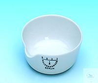 Flour incinerating dish 5032 glazed, volume ca. 30 ml, 56 mm Ø, H: 23 mm