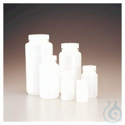 Nalgene&trade; Wide-Mouth Lab Quality HDPE Bottles