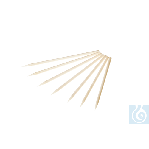 neoLabLine ESD-Reinigunsstäbchen, spitz, Kopf PP 6x2,4 mm Ø, Stiel PP 69 mm, Ges