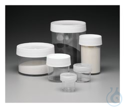 Nalgene&trade; Straight-Sided Wide-Mouth Polycarbonate Jars with Closure
