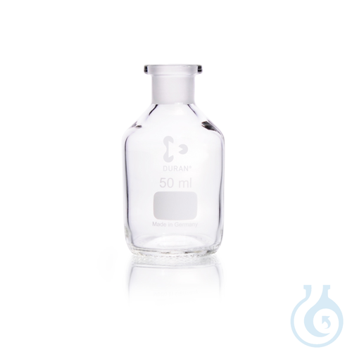 DURAN® Reagent Bottle, narrow neck, clear, neck with standard ground joint