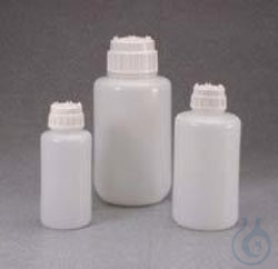 Nalgene&trade; HDPE Heavy-Duty Bottles with Closure: Lab Pack