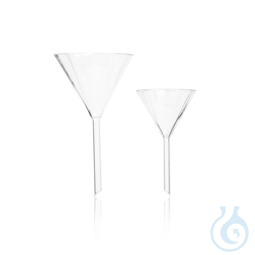 DURAN® Funnel, ribbed