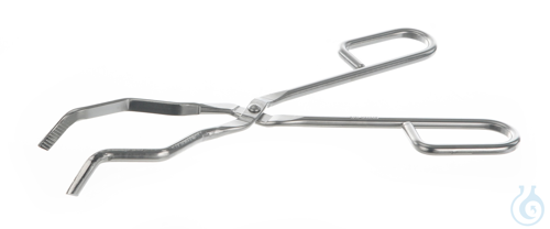 Crucible tong 18/10 steel, rugged type, L=220mm