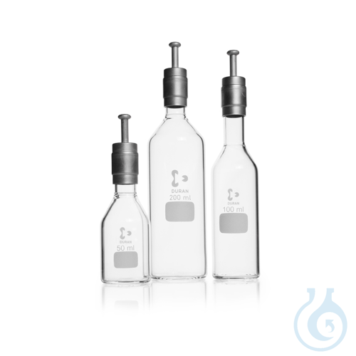DURAN&reg; Culture Bottle with straight rim, for use with