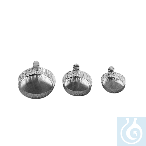 neoChoice Aluschalen mit Griff, Größe I, Ø x H: 43 mm x 11 mm, 100 St./Pack