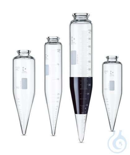 DURAN® Oil Centrifuge Tubes, conical, short and long cone