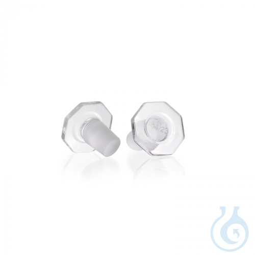 DURAN&reg; Glass Stopper, obliquely chamfered, for oxygen bottles accord. to