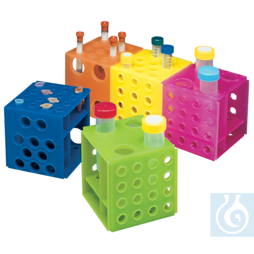 neoChoice Kombi-Kubus Gestell für Röhrchen, 5 Stk/Pack