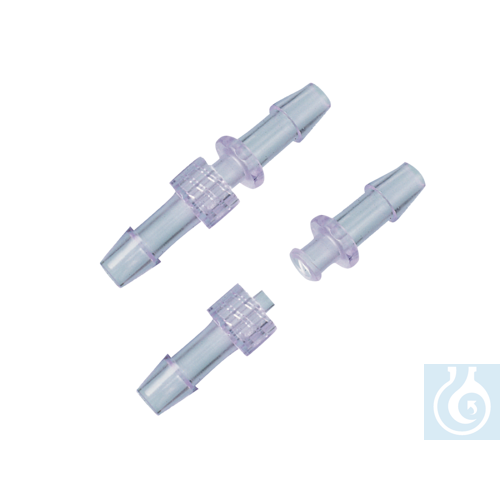 neoChoice Schlauchverbinder (PP) mit LL männlich, f. 6 mm I.-Ø, 10 Stck./Pack