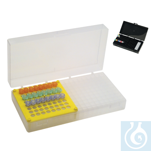neoLabLine neoBox-200 Aufbewahrungsbox, schwarz