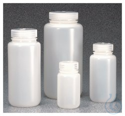 Nalgene&trade; Wide-Mouth HDPE IP2 Bottles