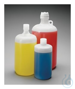 Nalgene&trade; Large Narrow-Mouth LDPE Bottles