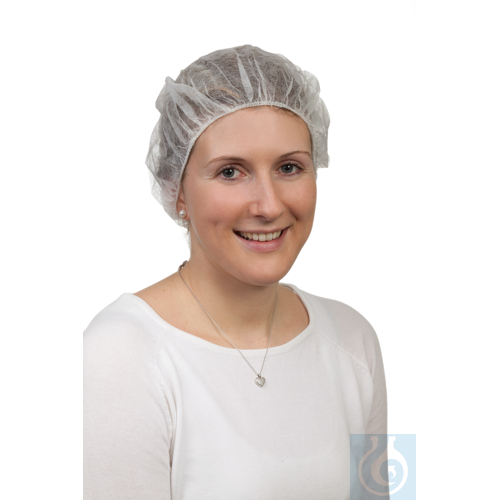 neoChoice Einmal-Haarschutzhaube, rund, bis 58 cm Umfang, 100 Stck./Pack