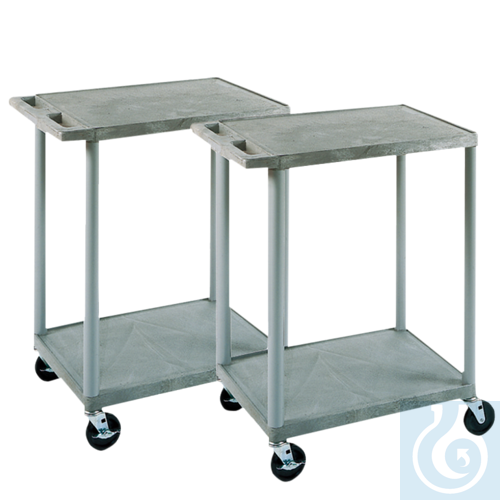 neoChoice Rollwagen 2 Etagen, 46 x 61 x 66 cm, lichte Höhe 45 cm