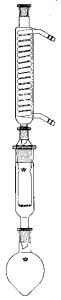 Extraction apparatus semi-micro, acc. t