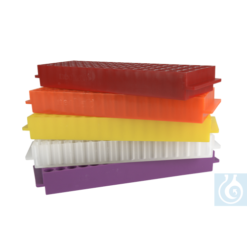 neoLabLine Top-Rack für 80 Reaktionsgefäße 1,5 ml, grün