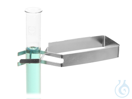 Test tube holder 18/10 steel, L=150mm