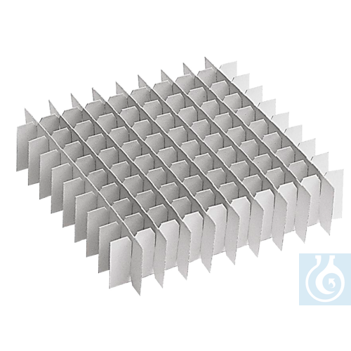 neoChoice Rastereinsätze economy für Kryoboxen 133x133x50 mm für 10,5 mm Ø