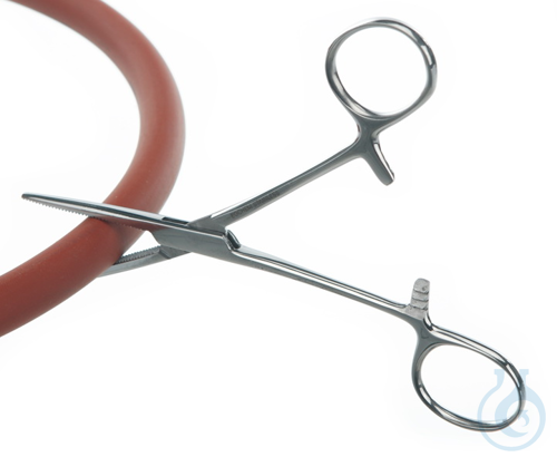 Tube clamp, stainless steel magnetic, L=160mm