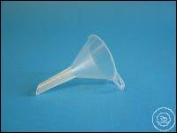 Funnel made of polypropylene (PP) with high rim and grip, diameter 200 mm