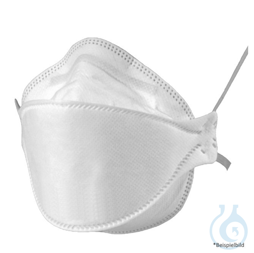 neoChoice FFP2 Atemschutzmaske mit elastischen Halteschlaufen, ohne Ventil, EN 1