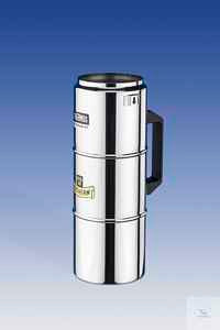 Dewar flask,stainless steel,side grip GSS 1000