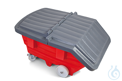 lid PE for tipping container with capacity of 300 litres 960x1380x395