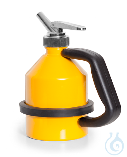 Safety can sh.steel galv.+lam. yellow V=1 L, 164x132x215