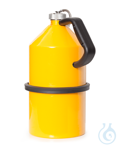 Safety can sh.steel galv.+lam. yellow V=5 L, 211x211x336