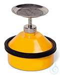 Plunger can sh.steel galv.+lam. yellow V=1 L, 178x178x200