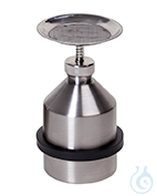 Plunger can st.steel 1.4404 pol. V=1 L, 132x132x258