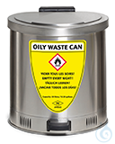 Disposal bin st.steel 1.4301 pol. V=50 L, 505x495x540