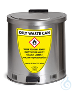 Disposal bin st.steel 1.4301 pol. V=65 L, 545x535x580