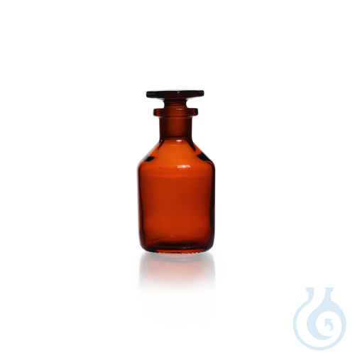 Reagent Bottle, narrow neck, soda-lime, amber, USP , USP , EP (3.2.1)