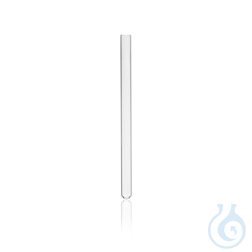 Disposable Culture Tube with straight rim, from soda-lime glass
