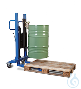 drum lifter made of steel (with gripper), narrow running gear