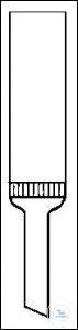Filter tube, Allihn, 30 ml, P1 disc-dia