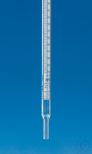 Spare bur. length f. compact aut.burette, 10 ml, BLAUBRAND, Boro 3.3®