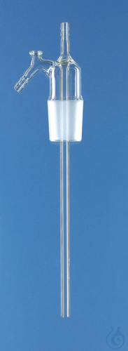 Pump head comp.titr.app. Boro 3.3, clear glass, NS29/32 f. glass bottle