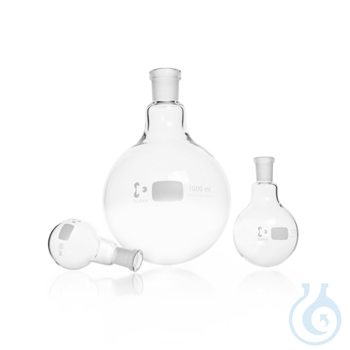 DURAN® Round Bottom Flask, with standard ground joint