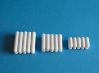 Magnetic stirring bar PTFE, cylindrical, dimension 15 x 6 mm