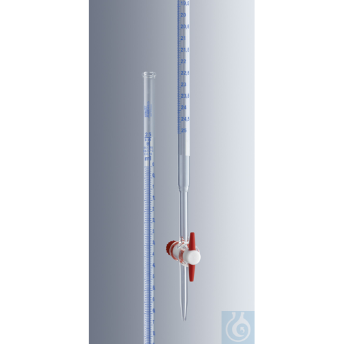 Burettes acc. to Mohr 25:0.05 ml,