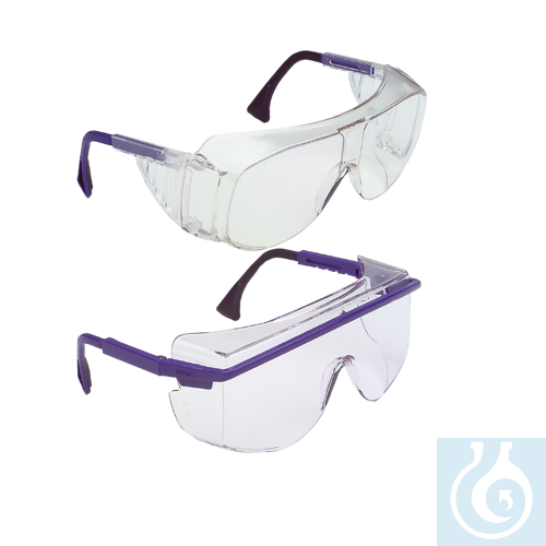 Uvex Schutzbrille für Brillenträger, farblos