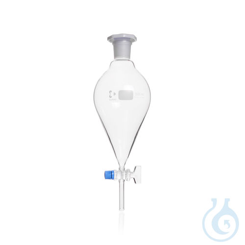 DURAN® Separating Funnel with glass key, conical shape