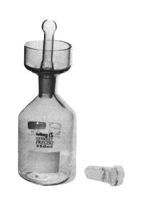 ST-hollow stopper, ST 19/26, with extr