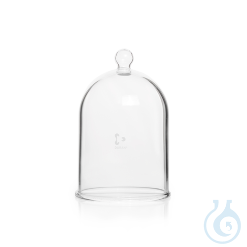 DURAN® Bell Jar, with glass knob top