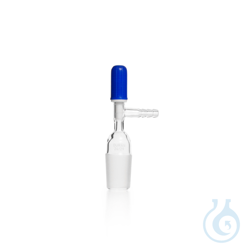 DURAN® Stopcock with PTFE Spindle, for desiccator base side outlets NS 24/29